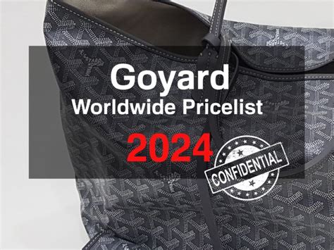 goyard bomber jacket price|Goyard price list paris.